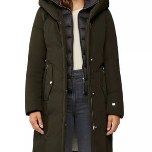 Soia & Kyo Annalise Hooded Puffer - Army